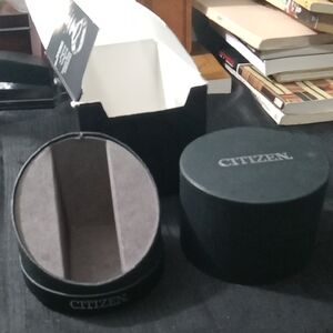 Citizen Black Oval Watch Box